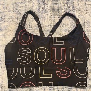 Size MED soul cycle by coil cycle sports bra
